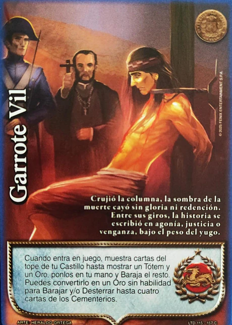 Garrote vil (LTD - Cortesana Foil)