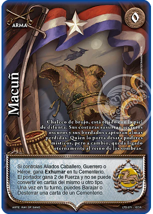 Macuñ (LTD - Reales)