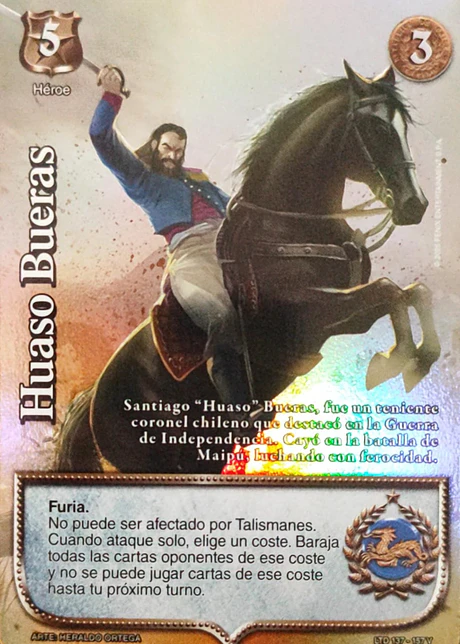 Huaso Bueras (LTD - Vasalla Foil)