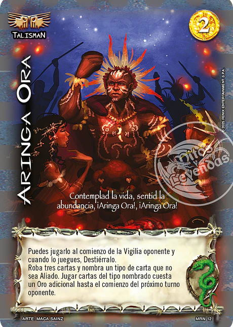 Aringa Ora (MRN - Rework)