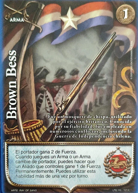 Brown Bess (LTD - Cortesana Foil)