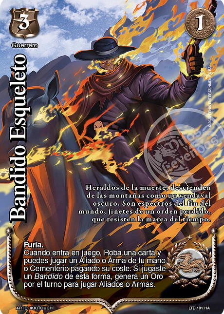 Bandido esqueleto (LTD - Historia Alternativa)