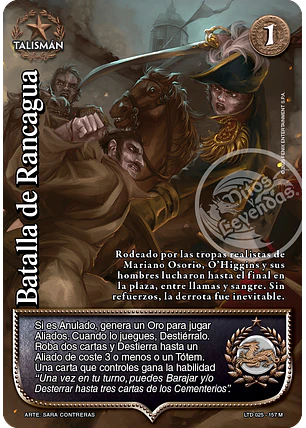 Batalla de Rancagua (LTD - Mega Real)