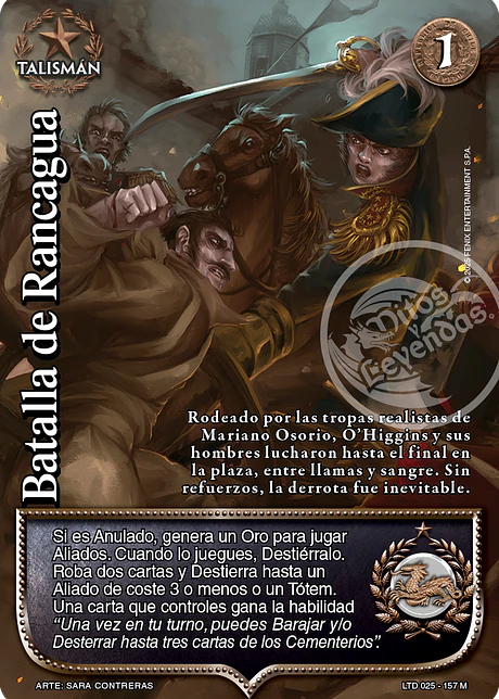 Batalla de Rancagua (LTD - Mega Real)