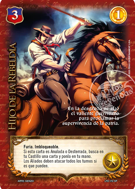 Hijo de la rebeldía (LTD - Set Paralelo)