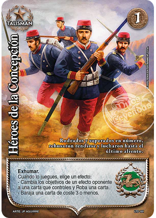 Héroes de la concepción (Kit Asalto Terrestre)