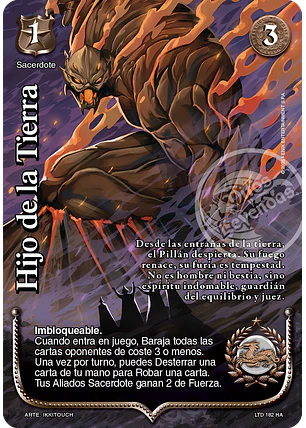 Hijo de la tierra (LTD - Historia Alternativa)