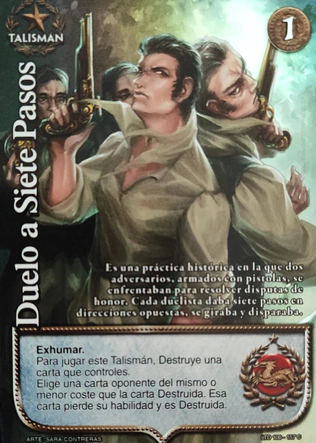 Duelo a siete pasos (LTD - Cortesana Foil)