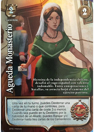 Agueda Monasterio (LTD - Cortesana Foil)