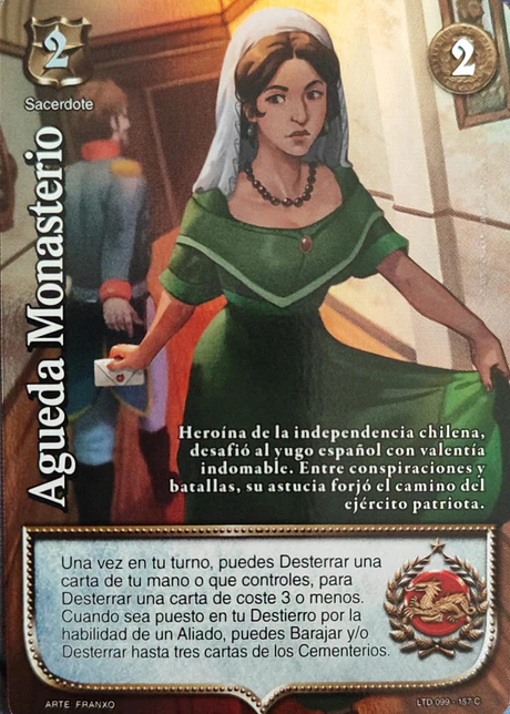 Agueda Monasterio (LTD - Cortesana Foil)