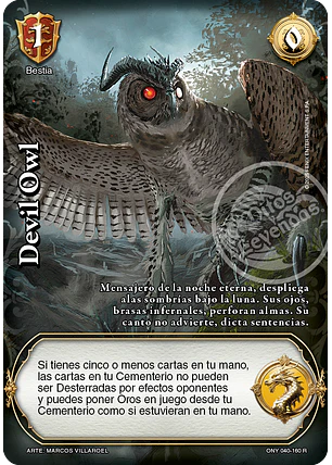 Devil Owl (ONY - Real)