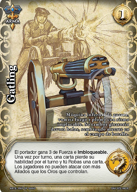 Gatling (ONY - Real)