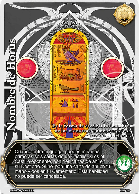 Nombre de Horus (ONY - Promocional)