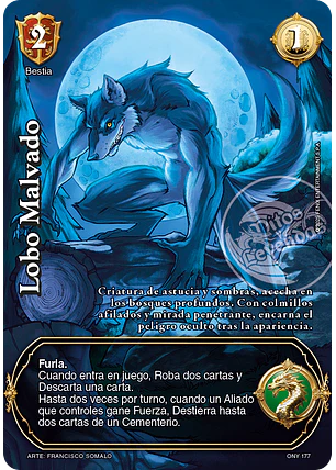 Lobo Malvado (ONY - Caperucita Roja)