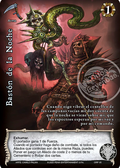Bastón de la Noche (ONY - Reprint)