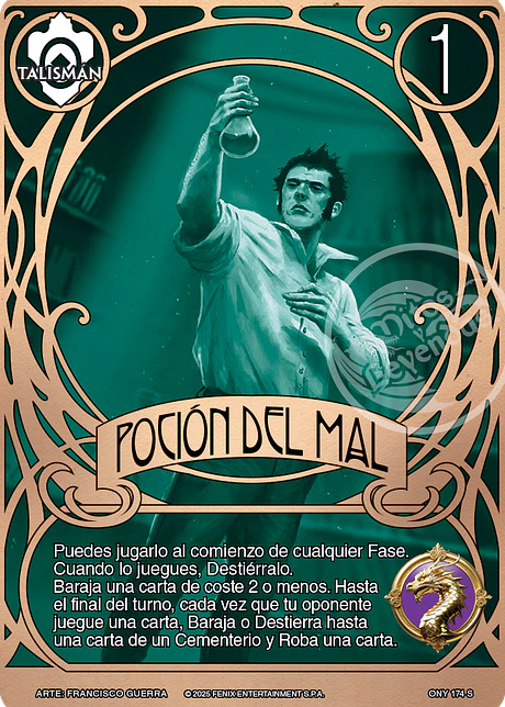 Poción del Mal (ONY - Secreta)