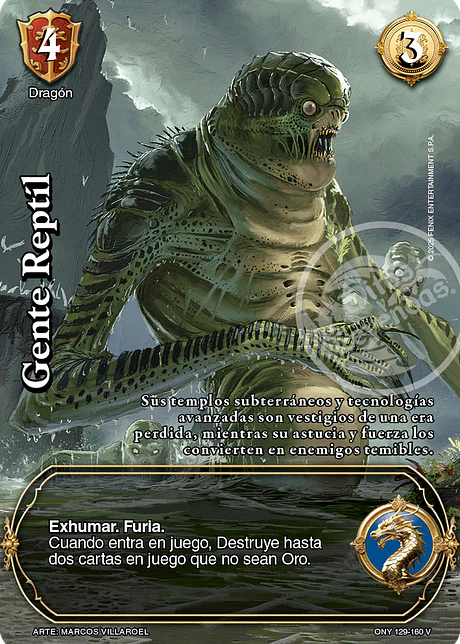 Gente Reptil (ONY - VC Foil)