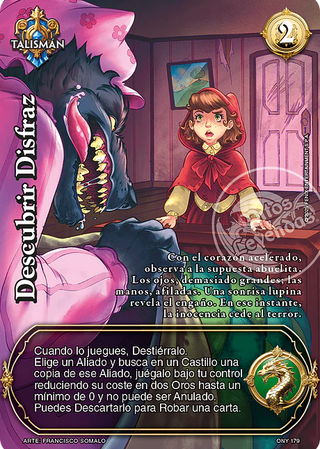 Descubrir Disfraz (ONY - Caperucita Roja)