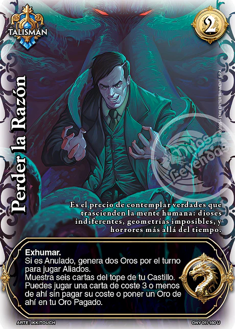 Perder la Razón  (ONY - UR)