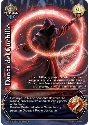Danza del Cuchillo (ONY - VC Foil)