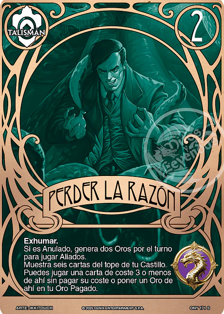 Perder la Razón (ONY - Secreta)
