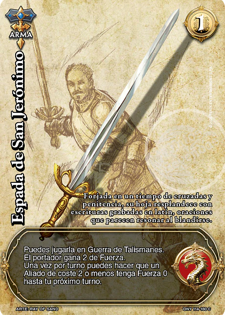 Espada de San Jerónimo (ONY - VC Foil)