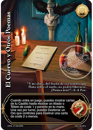 El Cuervo y otros Poemas (ONY - VC Foil)