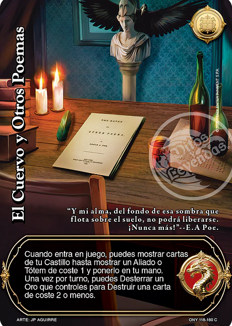 El Cuervo y otros Poemas (ONY - VC Foil)