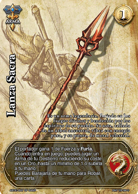 Lanza Sacra (ONY - VC Foil)