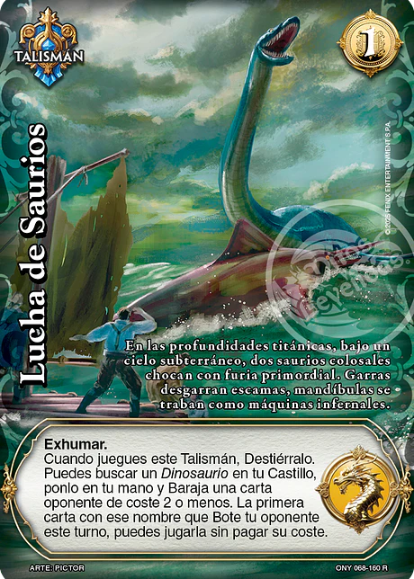 Lucha de Saurios (ONY - Real)
