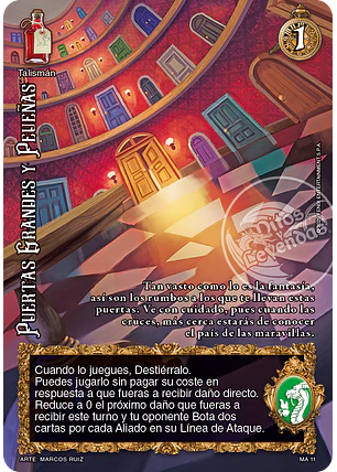 Puertas Grandes y Pequeñas (ONY - MA)