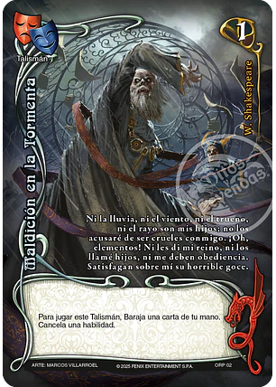 Maldición en la Tormenta (ONY - Reprint)
