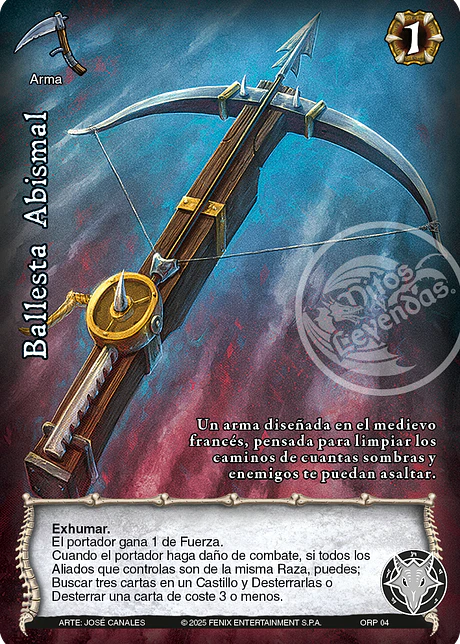 Ballesta Abismal (ONY - Reprint)