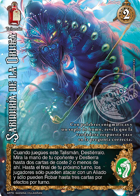 Sabiduría de la Oruga  (ONY - MA)
