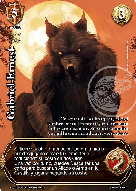 Gabriel-Ernest (ONY - VC Foil)