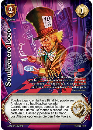 Sombrerero Loco (ONY - MR)