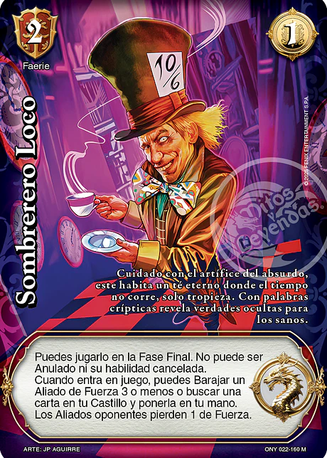Sombrerero Loco (ONY - MR)