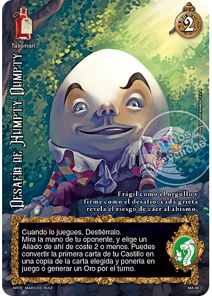 Desafío de Humpty Dumpty (ONY - MA)