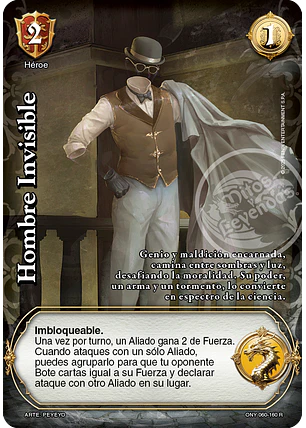 Hombre Invisible  (ONY - Real)