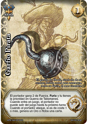 Garfio Pirata (ONY - MR)