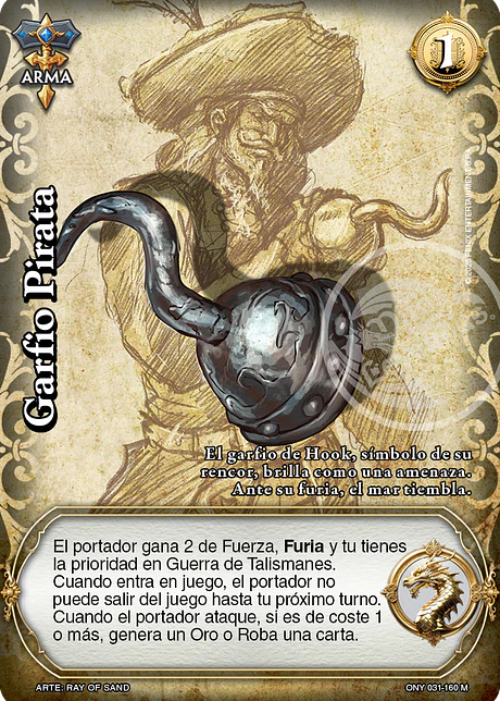Garfio Pirata (ONY - MR)