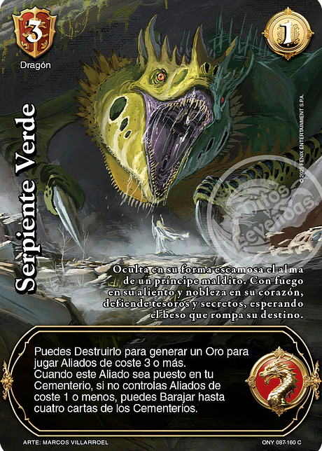 Serpiente Verde (ONY - VC Foil)