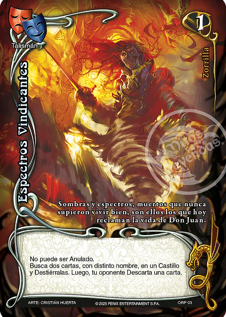 Espectros Vindicantes (ONY - Reprint)