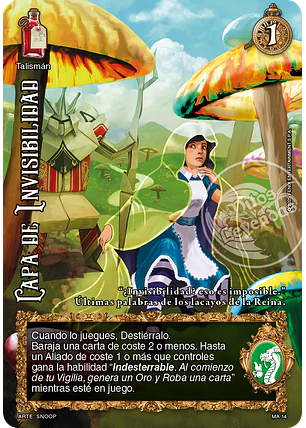 Capa de Invisibilidad  (ONY - MA)