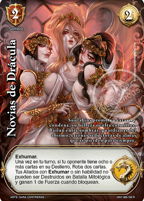 Novias de Drácula (ONY - Real)
