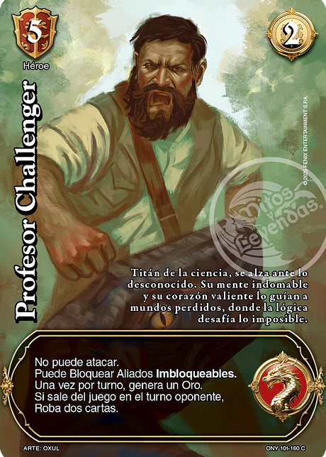 Profesor Challenger (ONY - VC Foil)