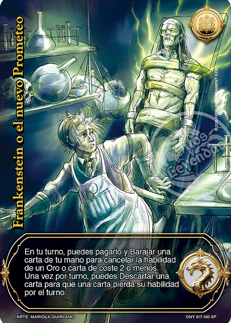 Frankenstein o el moderno Prometeo (ONY - SP)