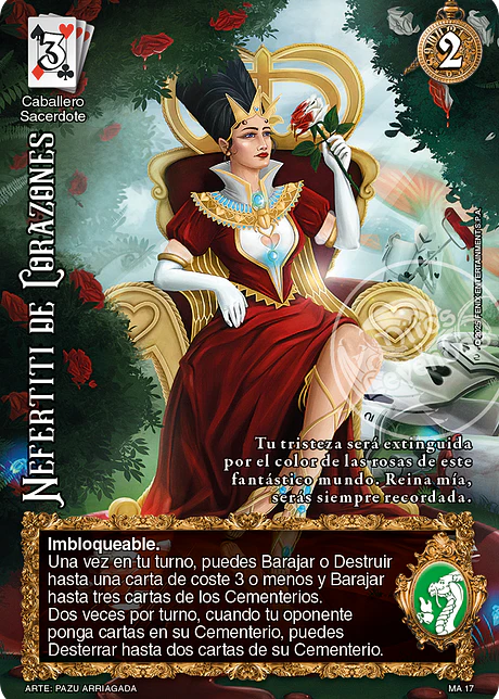 Nefertiti de Corazones (ONY - MA)