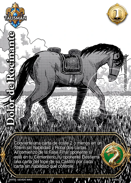 Dolor de Rocinante (ONY - MDQ)