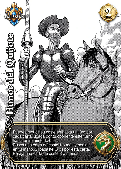 Honor del Quijote (ONY - MDQ)
